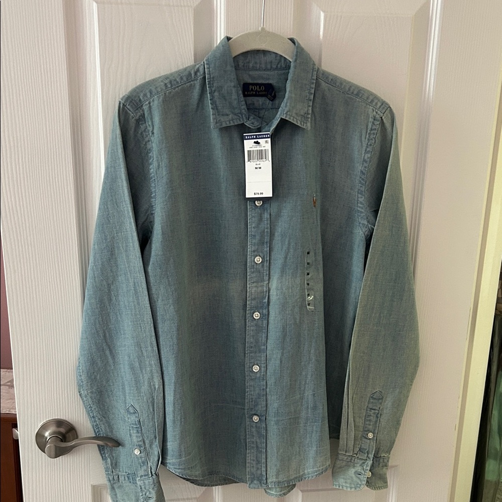 Polo by Ralph Lauren Light Blue Casual Shirt